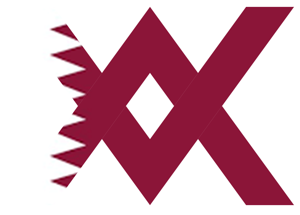 Qatari Riyal (QAR) Flag